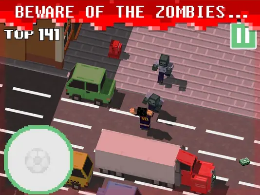 Crossy Football Zombies android App screenshot 2